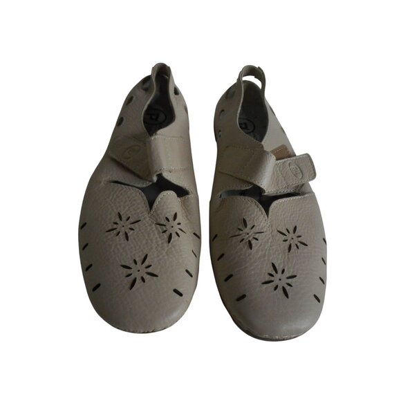 Propet Shoes - EUC Propet Ortholite Mary Jane Walking Shoes Oyster Grey Leather Upper Sz 10